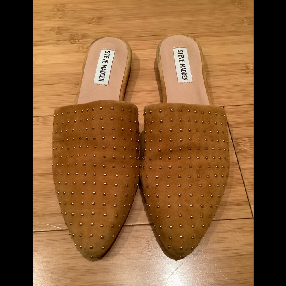 Steve Madden Studded Mules
